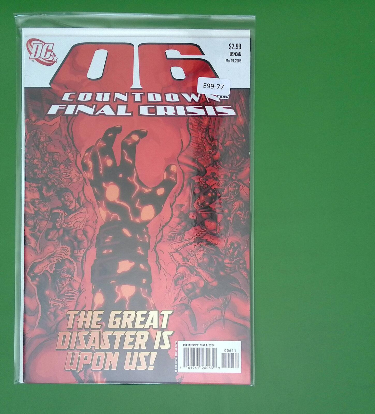 COUNTDOWN #6 HIGH GRADE DC COMIC BOOK E99-77