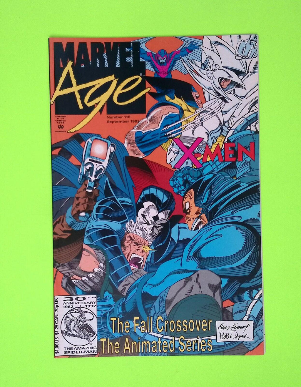 Marvel Age #116 Marvel Comics High Grade Comic Book X19-78