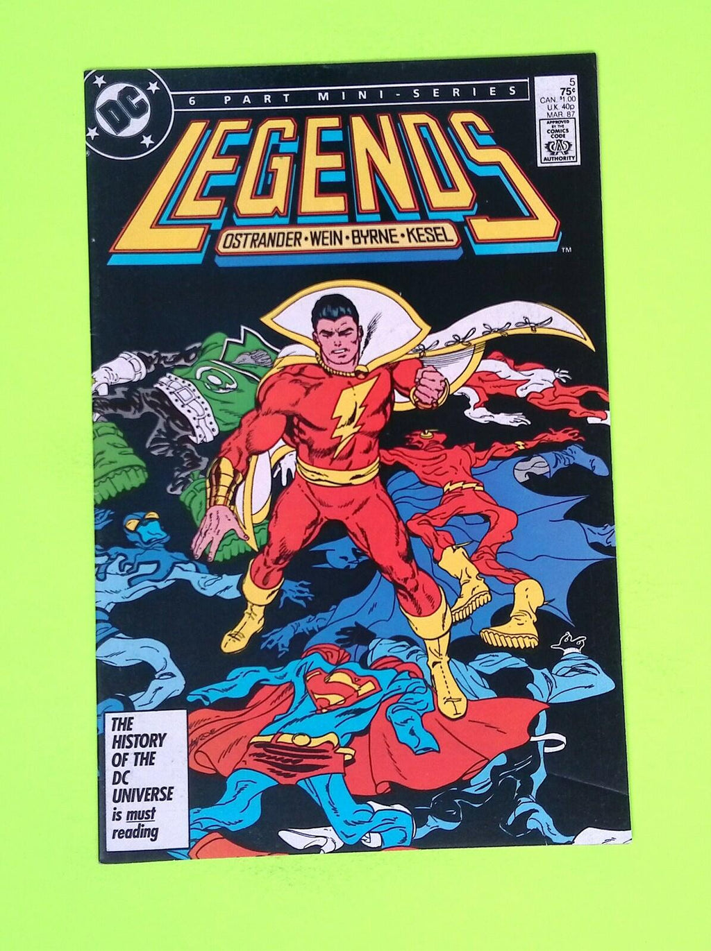 Legends #5 1987 DC Comics 7.5 Comic Book M85-28