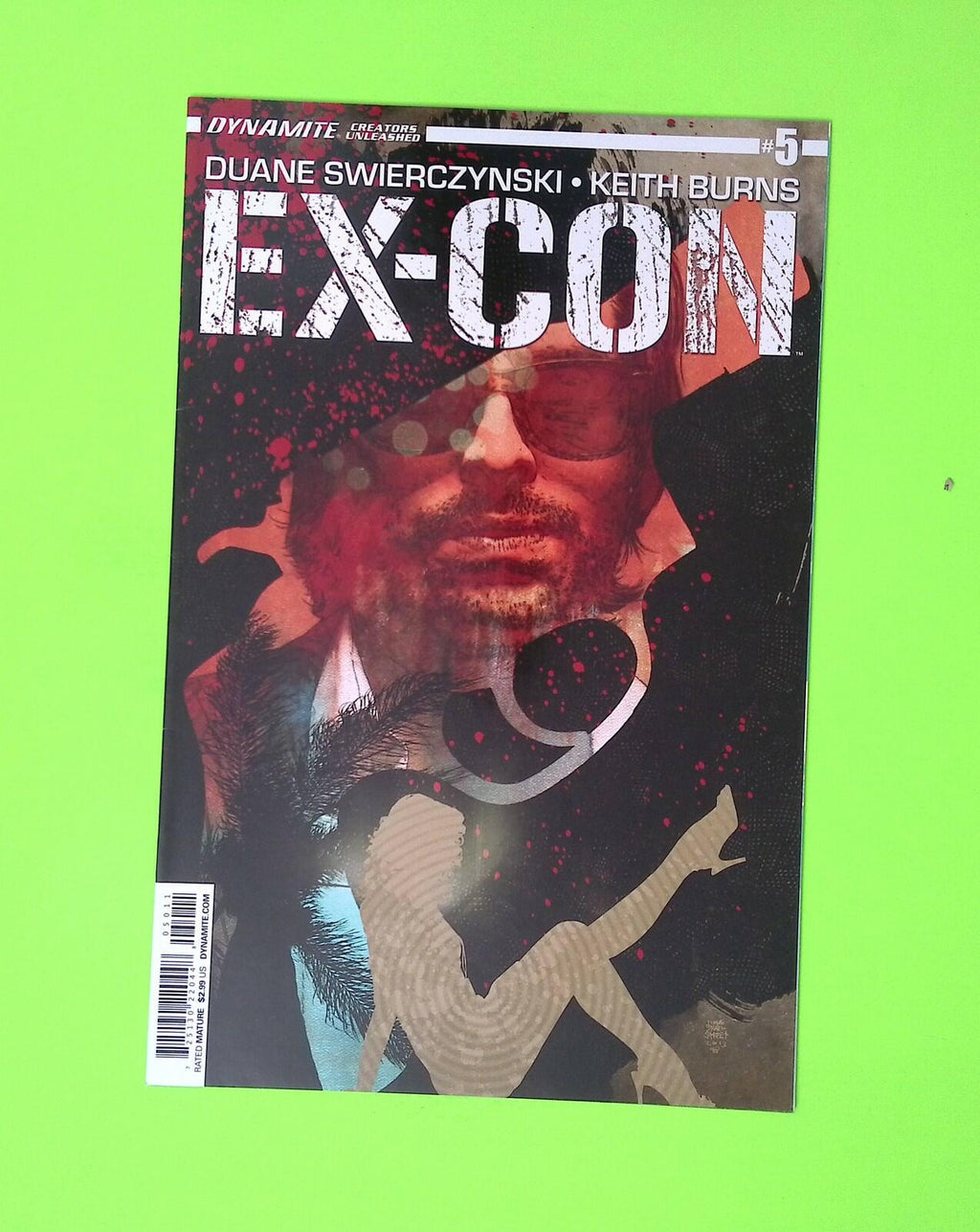 Ex-Con #5 Dynamite Entertainment Higher Grade Comic Book B55-56