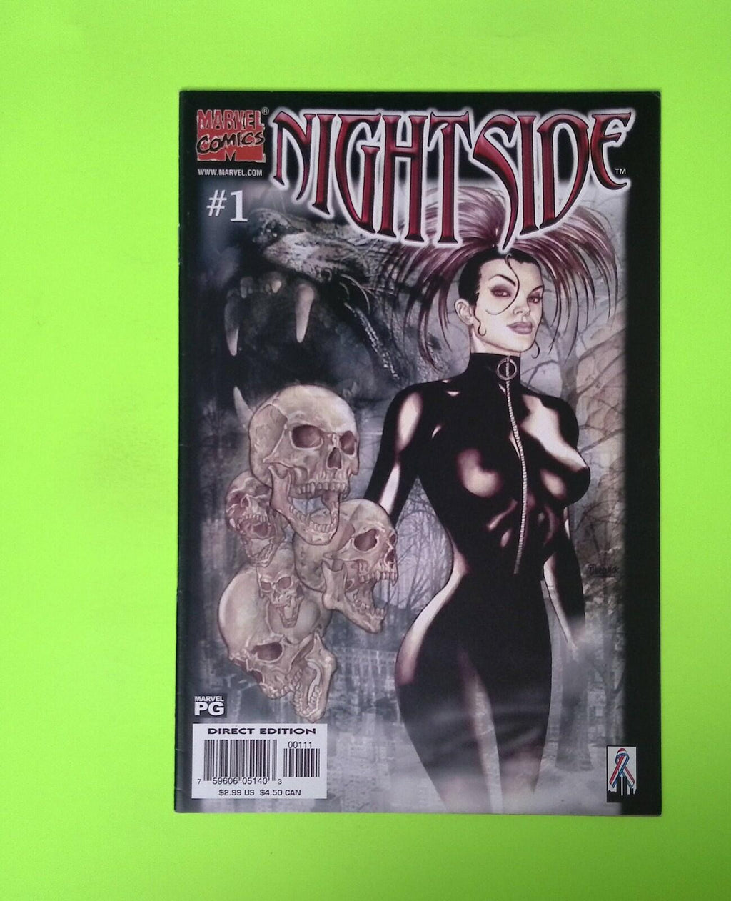 Nightside #1 2001 Marvel Comics Higher Grade Comic Book X261-35