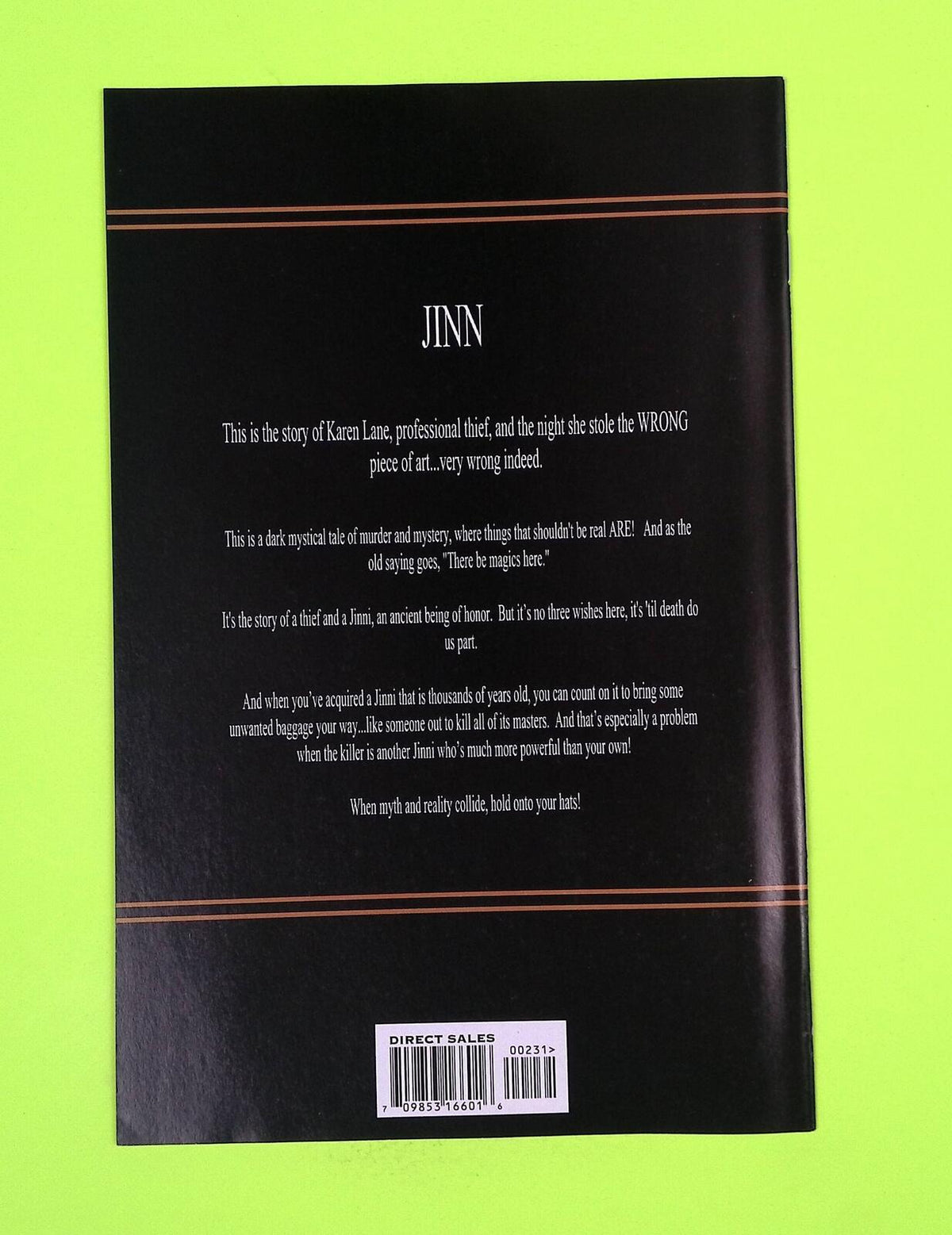 Jinn #2b 2000 Image Comics Variant 8.0 Comic Book J7-169