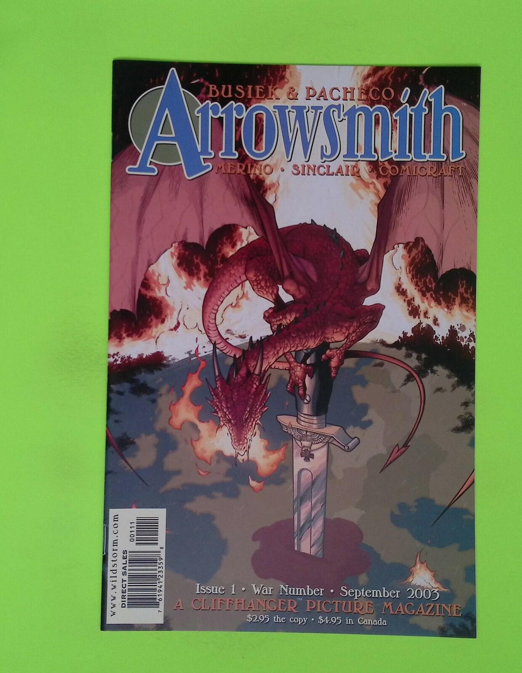 Arrowsmith #1 2003 DC Comics High Grade Comic Book X33-221
