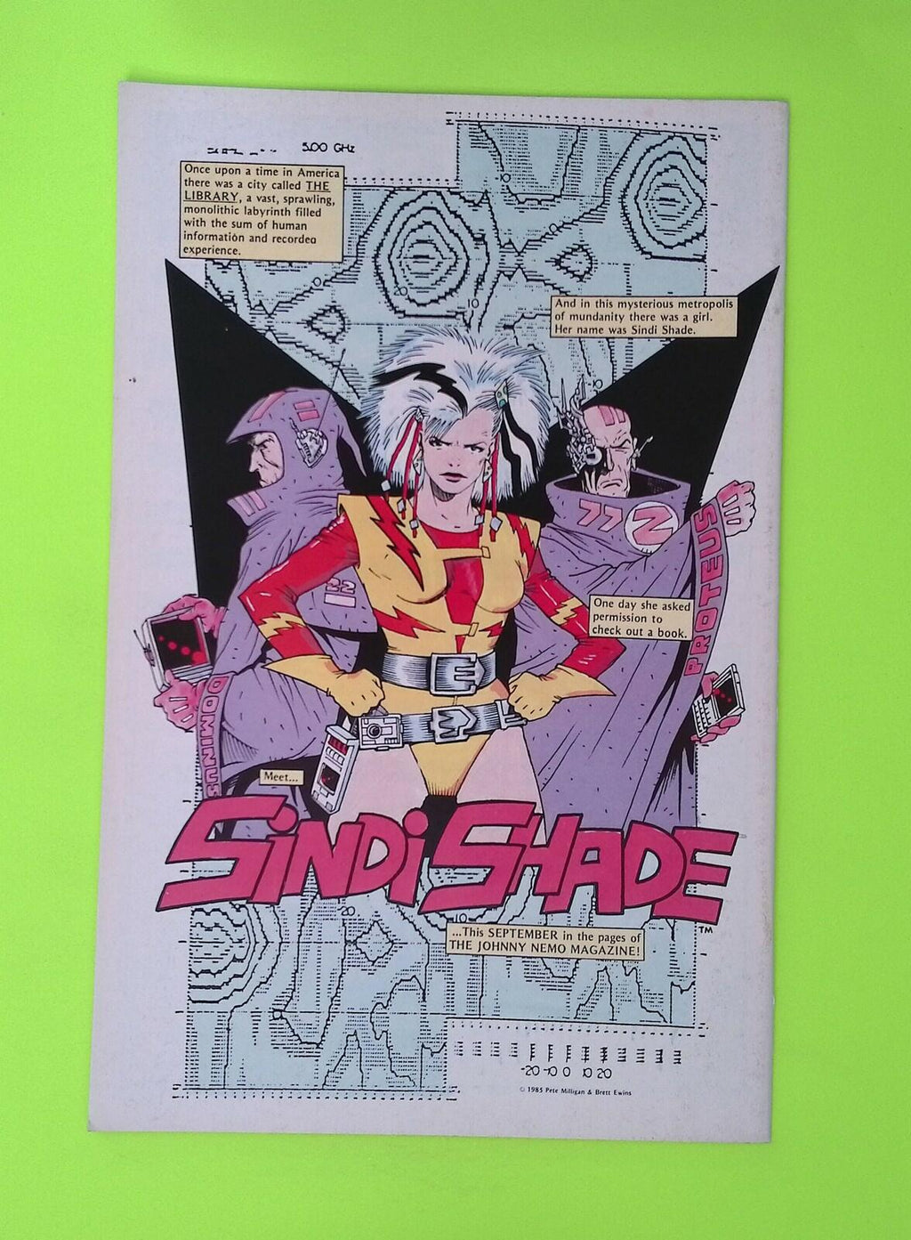 Crossfire #15 1985 Eclipse Comics 8.0 Comic Book P51-224