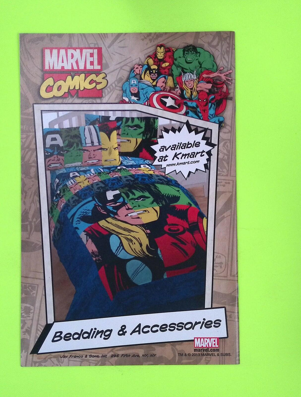 Avengers #8 Vol. 5 2013 Marvel Comics High Grade Comic Book G75-131