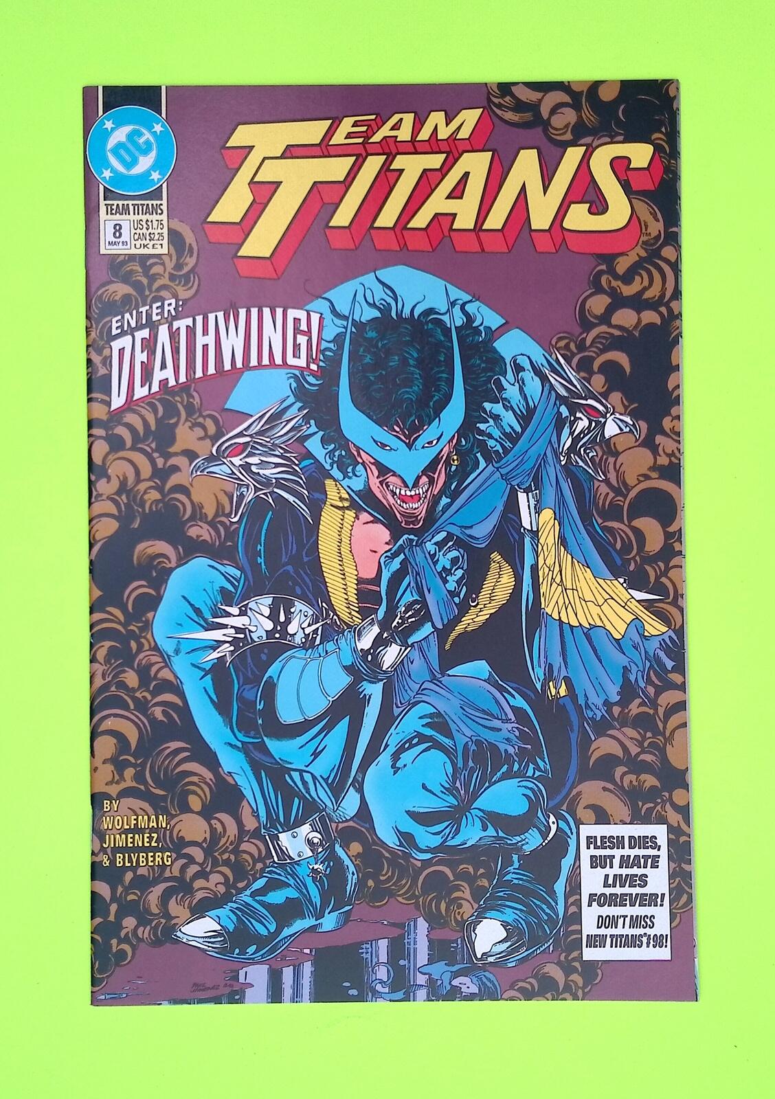 Team Titans #8 1993 DC Comics High Grade Comic Book V85-142