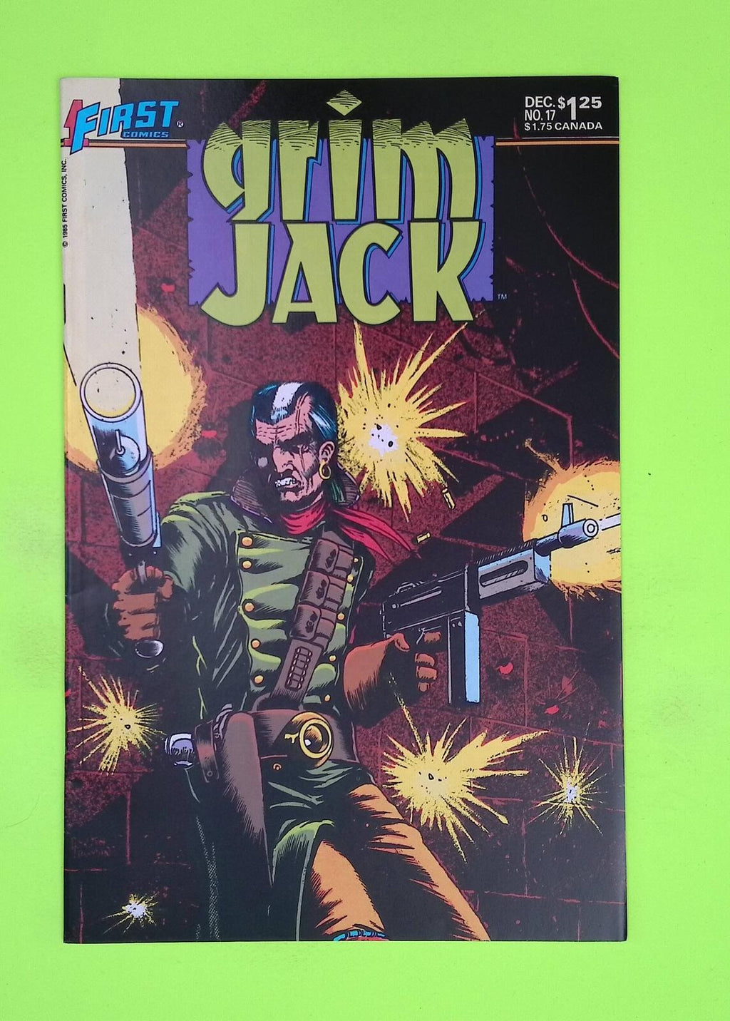 Grimjack #17 1985 First Comics 8.0 Comic Book L68-108
