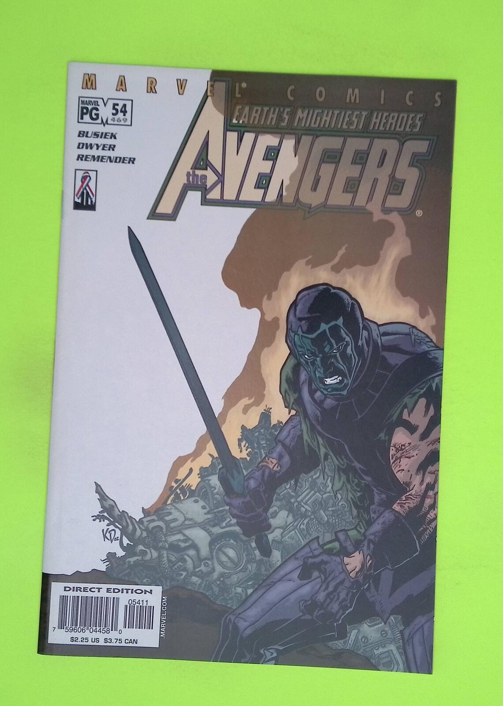 Avengers #54 Vol. 3 2002 Marvel Comics 8.0 Comic Book K18-163