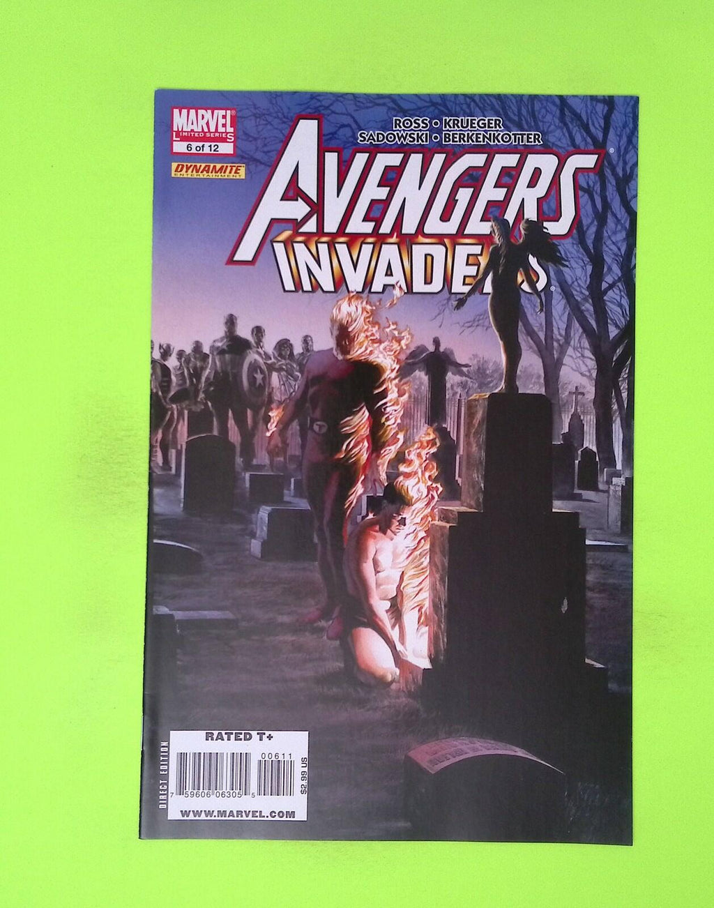 Avengers/Invaders #6 2009 Marvel Comics 8.0 Comic Book W127-237