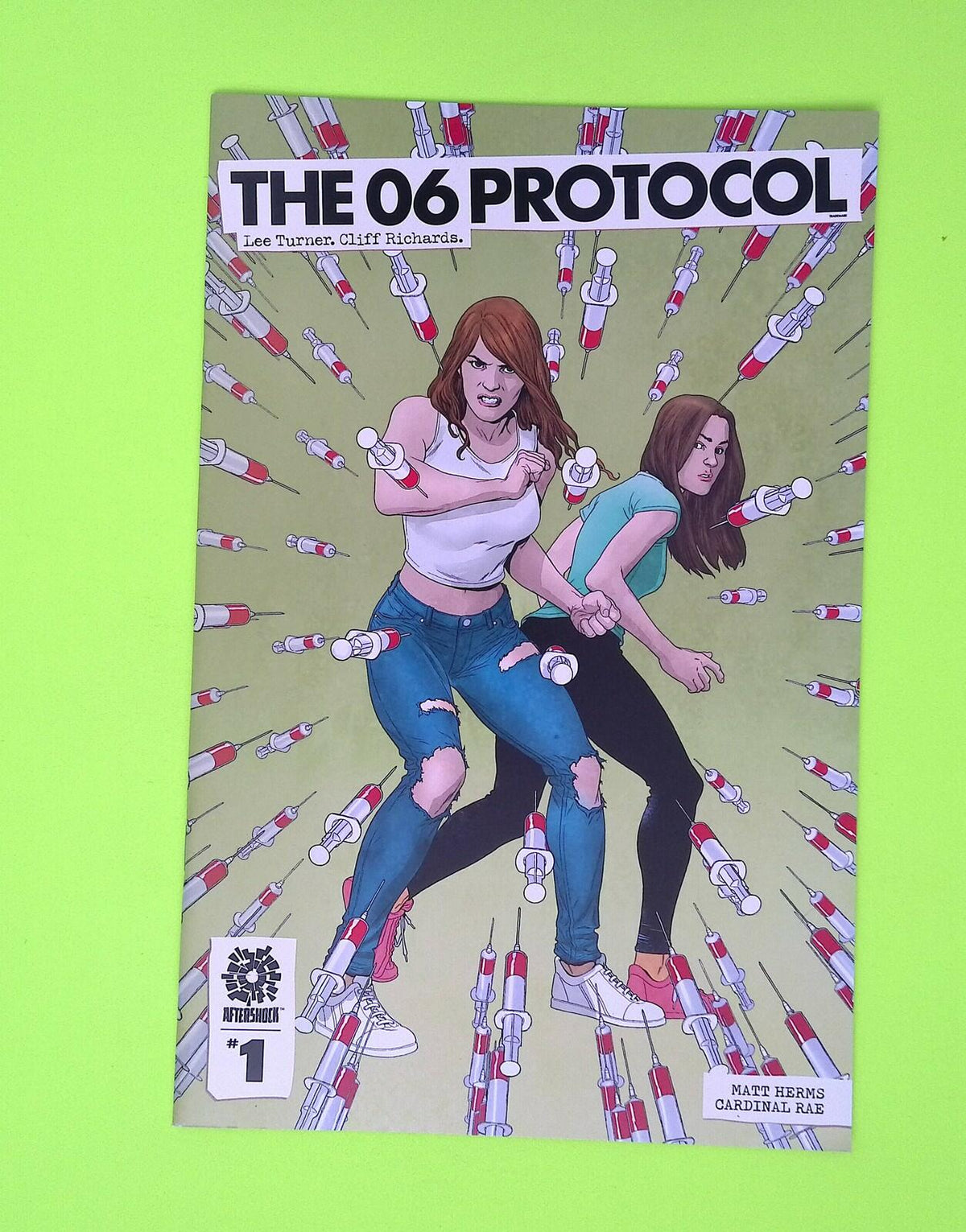 06 Protocol #1 2022 AfterShock Comics High Grade Comic Book W245-39