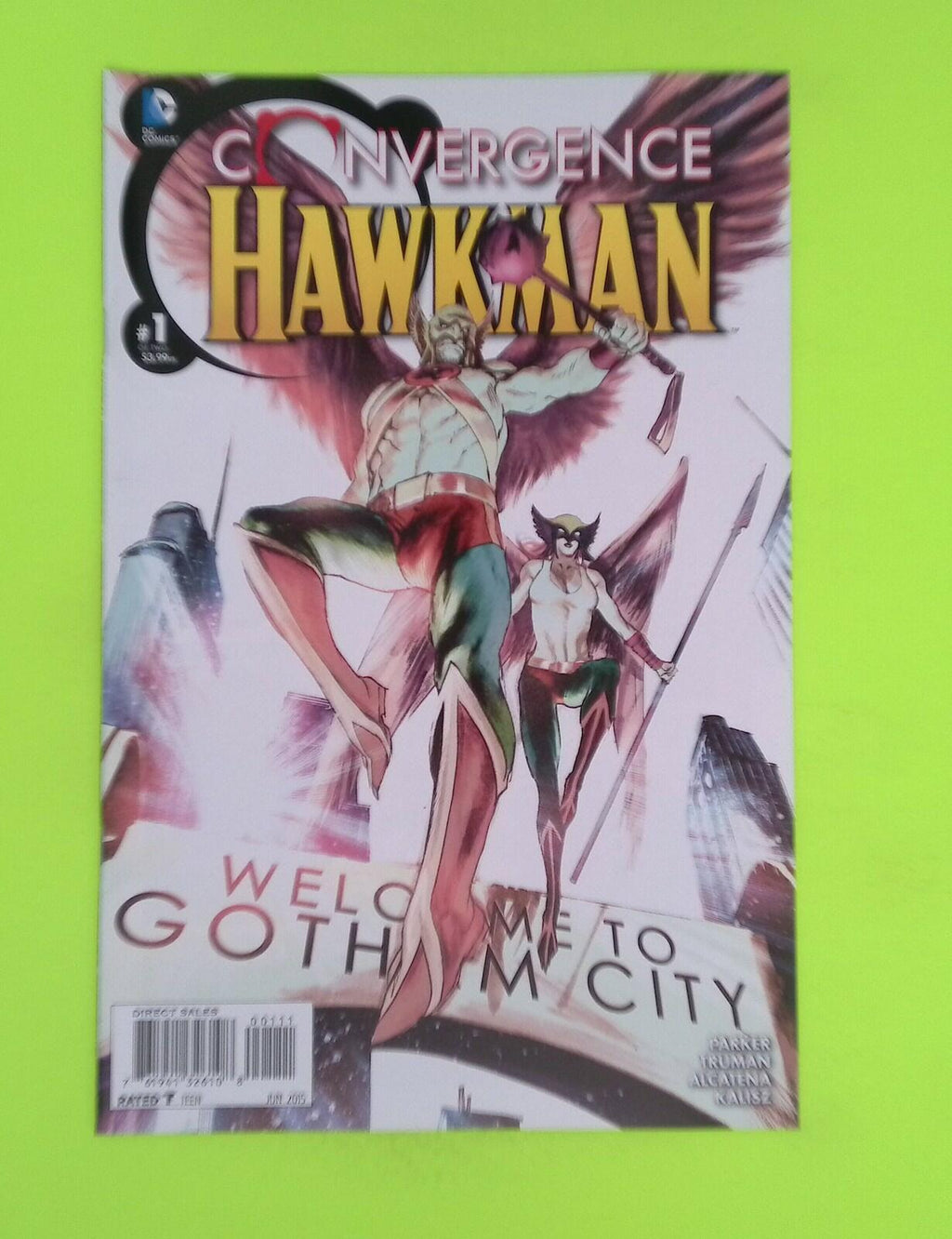 Convergence Hawkman #1 2015 DC Comics High Grade Comic Book W13-44