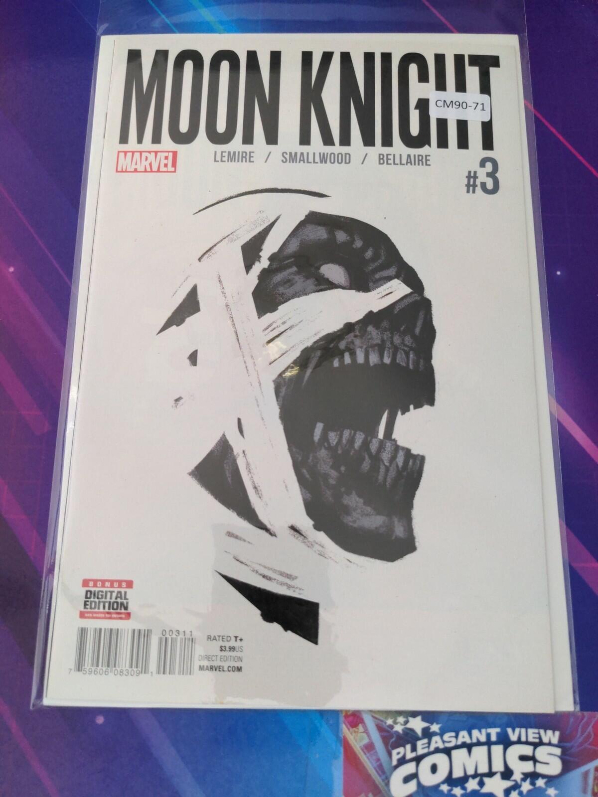 MOON KNIGHT #3 VOL. 8 HIGH GRADE MARVEL COMIC BOOK CM90-71
