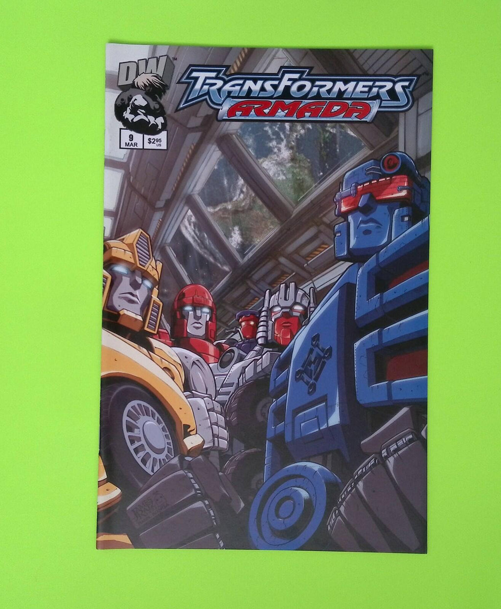 Transformers Armada #9 2003 Dreamwave High Grade Comic Book X208-56
