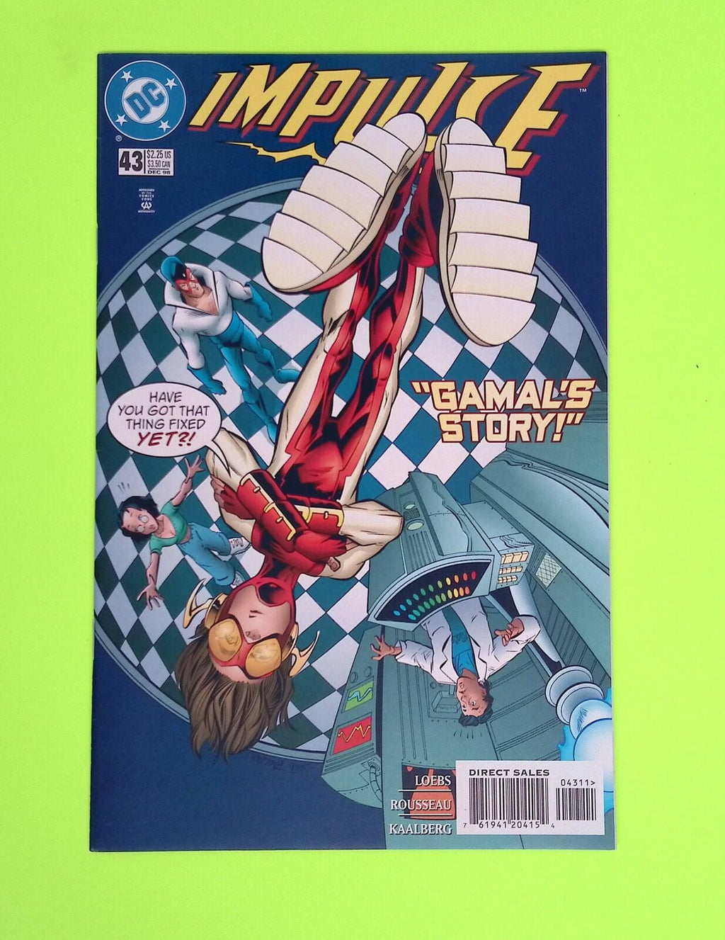 Impulse #43 1998 DC Comics 8.0 Comic Book M54-15