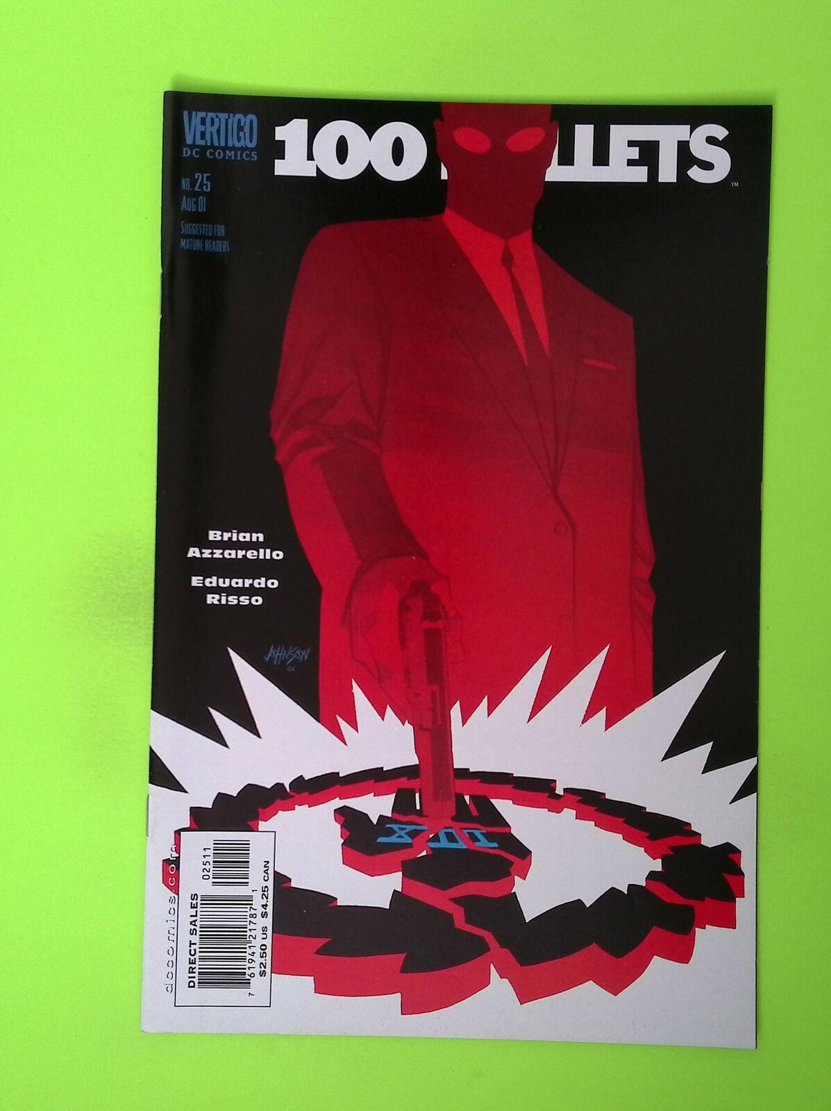 100 Bullets #25 2001 Vertigo High Grade Comic Book X22-116