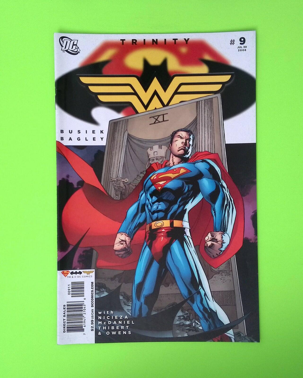 Trinity #9 Vol. 1 2008 DC Comics Higher Grade Comic Book B43-122