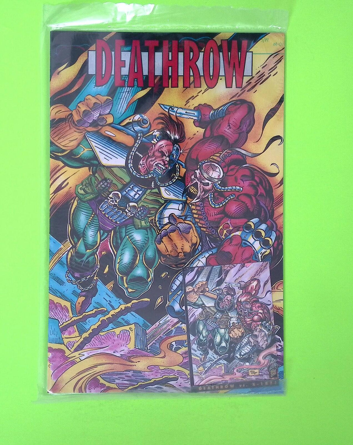 Deathrow #1 1993 Blue Comet Comics High Grade Comic Book B7-98