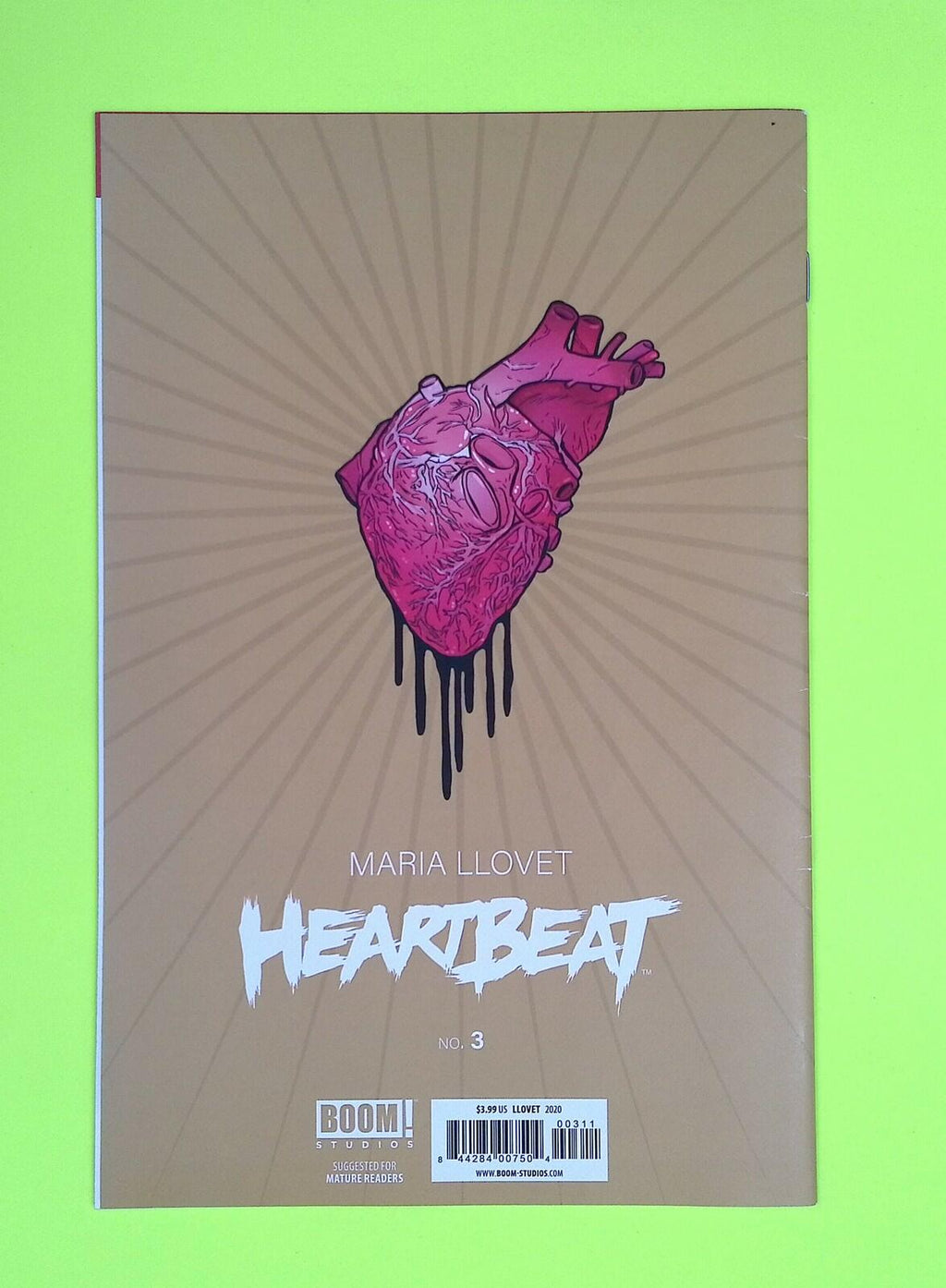 Heartbeat #3 2020 BOOM! Studios 8.0 Comic Book J34-8