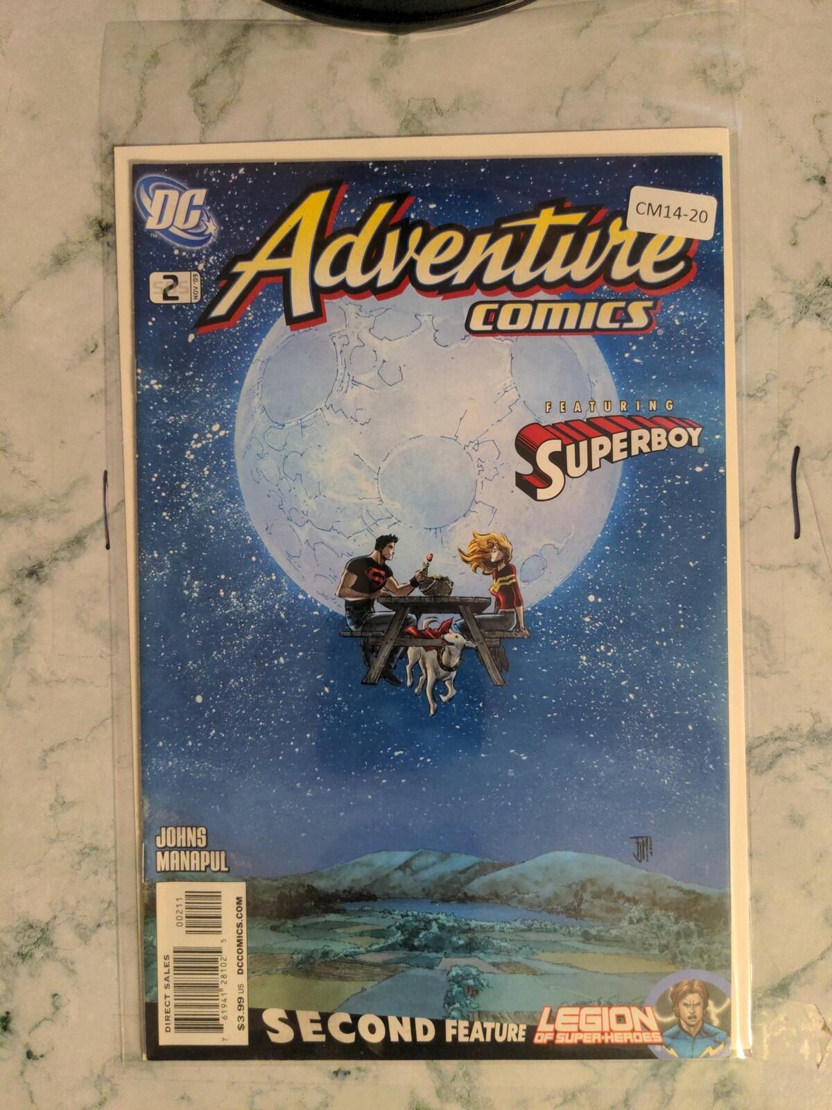 ADVENTURE COMICS #2 VOL. 3 8.5 DC COMIC BOOK CM14-20