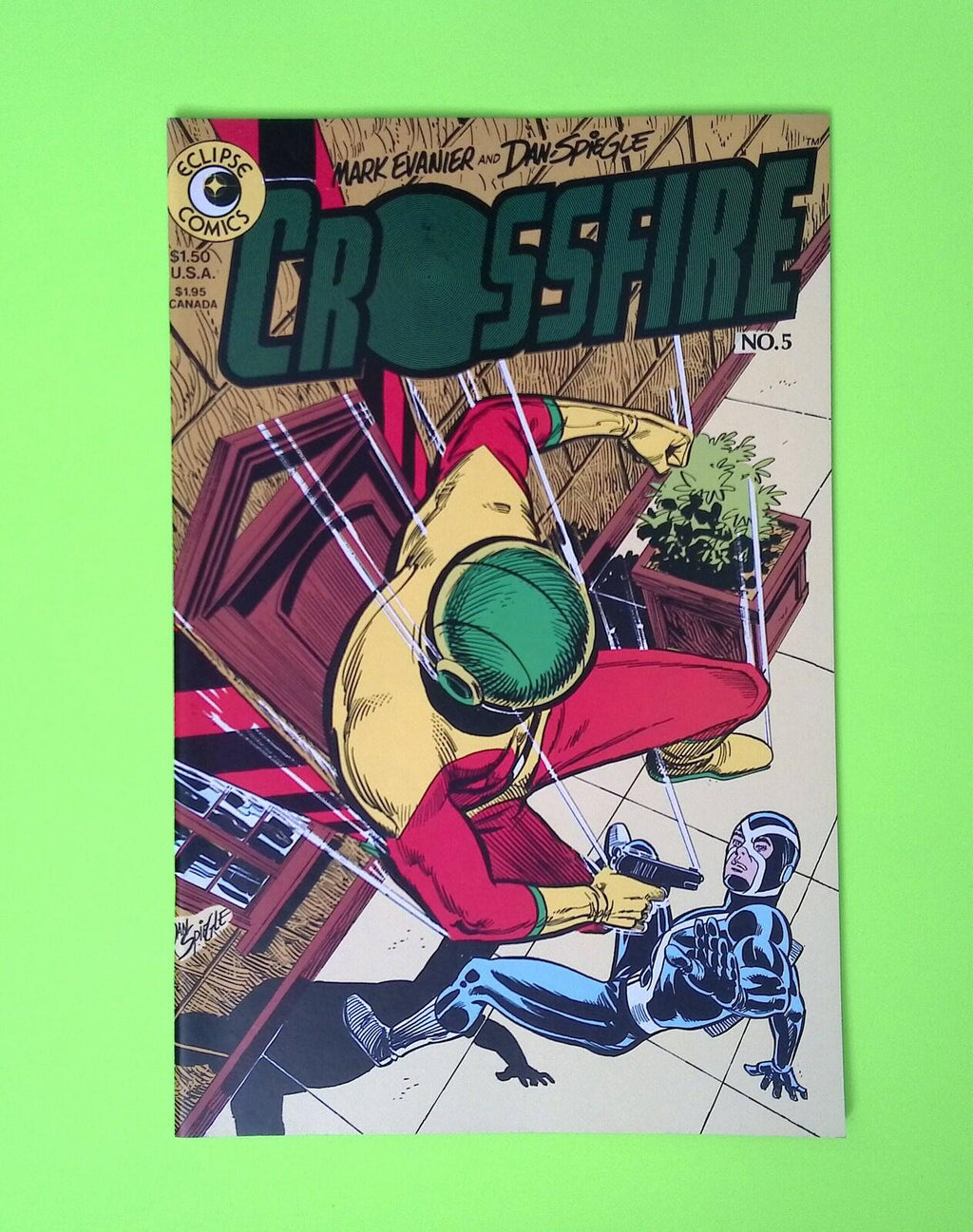 Crossfire #5 Eclipse Comics 8.0 Comic Book X142-74