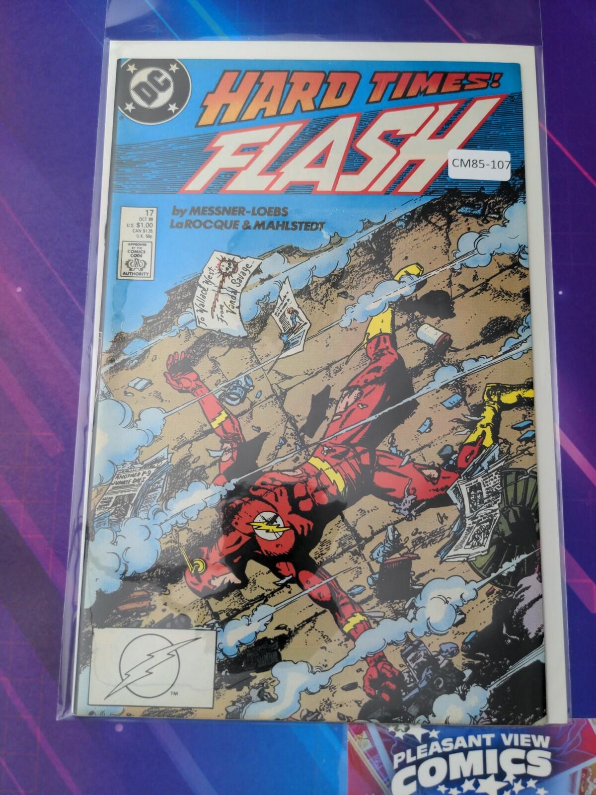 FLASH #17 VOL. 2 HIGH GRADE DC COMIC BOOK CM85-107