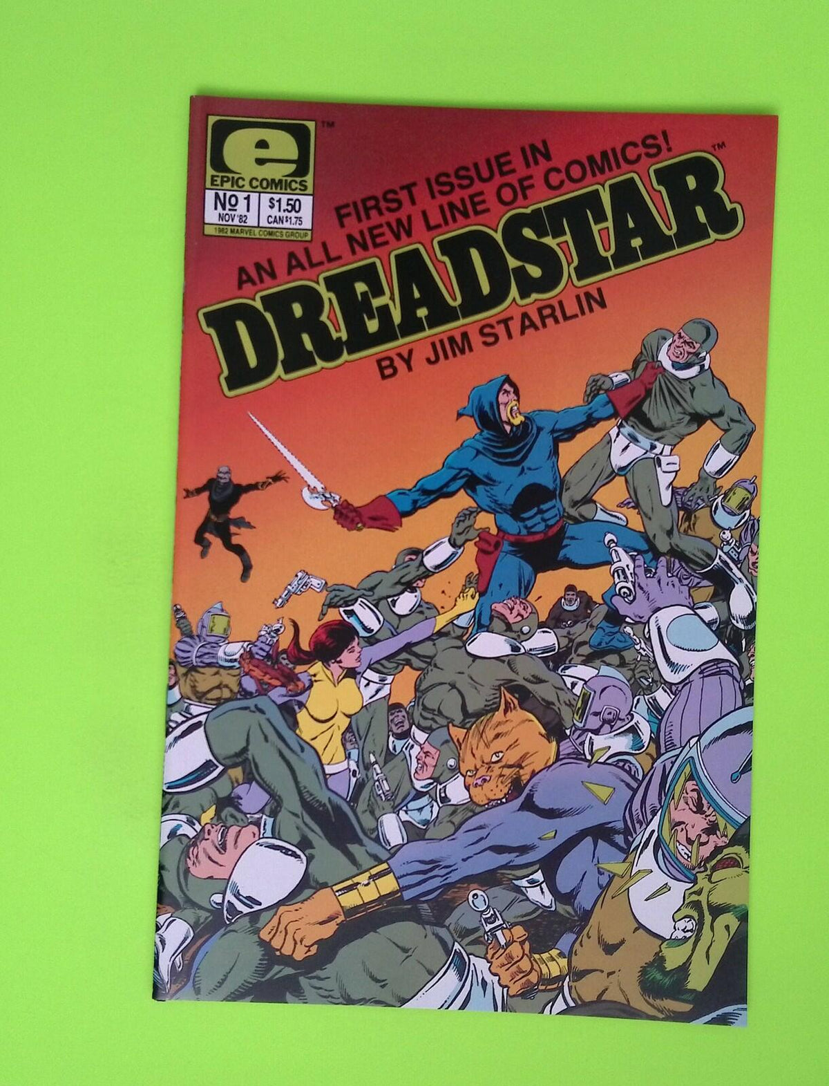 Dreadstar #1 Vol. 1 1982 Epic Comics High Grade Comic Book W226-220
