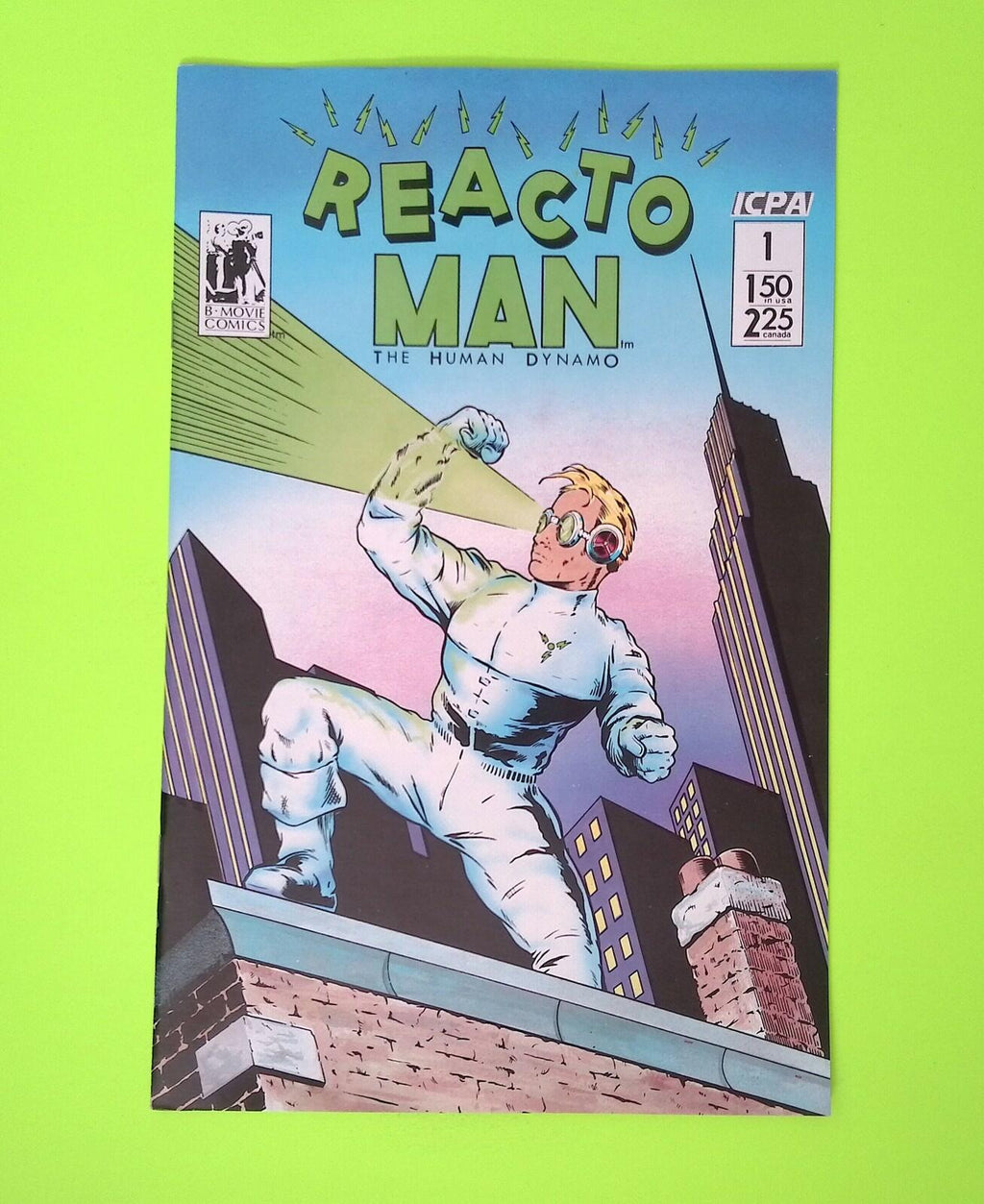 Reacto Man #1 1987 B-Movie Comics High Grade Comic Book W51-7
