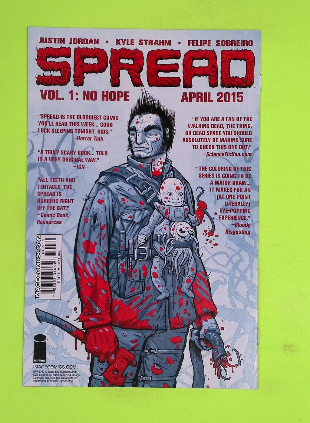 Spread #6 2015 Image Comics High Grade Comic Book J36-49