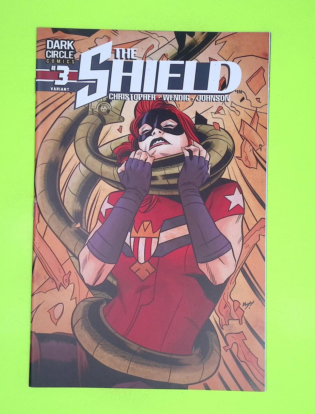 The Shield #3d Vol. 3 Dark Circle Comics Variant High Grade Comic Book K94-16