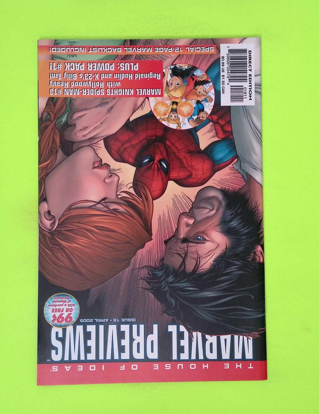 Marvel Previews #18 Vol. 1 2005 Marvel Comics High Grade Comic Book W86-42
