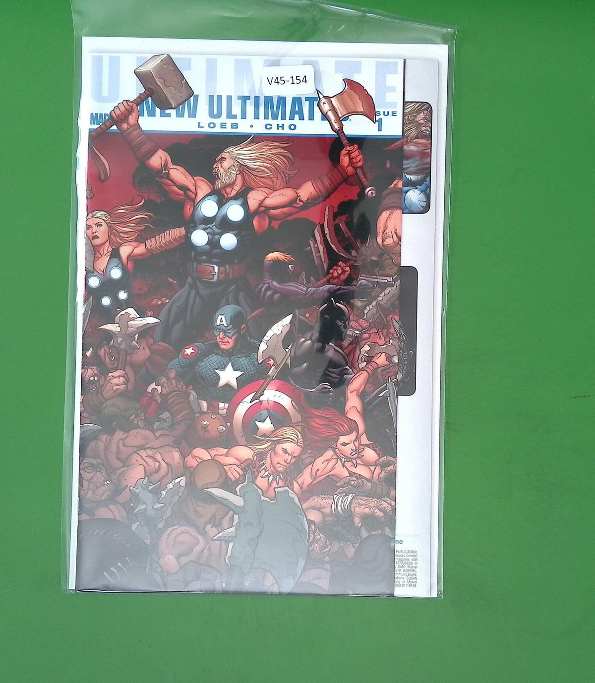 ULTIMATE NEW ULTIMATES #1 HIGH GRADE ULTIMATE MARVEL COMIC BOOK V45-154