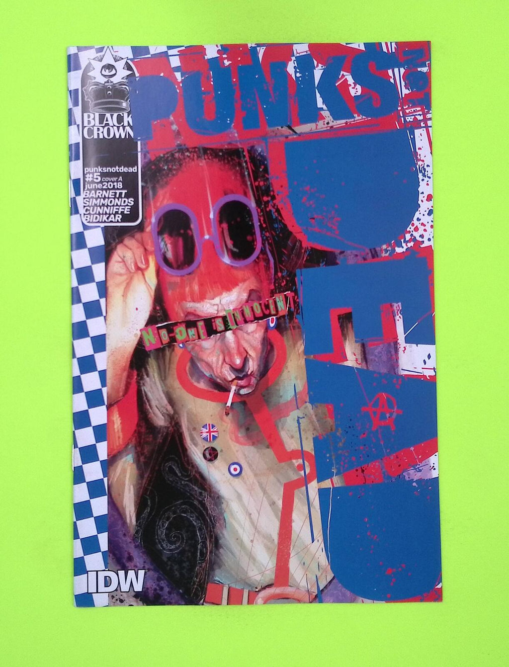 Punks Not Dead #5 2018 IDW Publishing 8.0 Comic Book J11-180