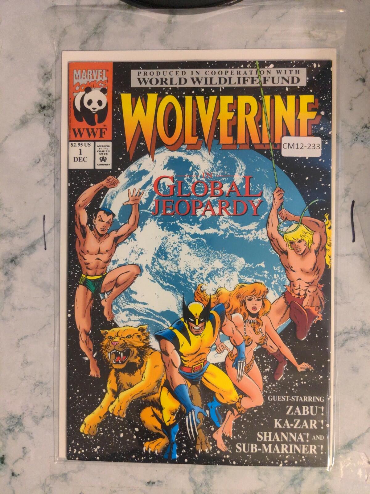 WOLVERINE: GLOBAL JEOPARDY #1 ONE-SHOT 9.0 MARVEL COMIC BOOK CM12-233