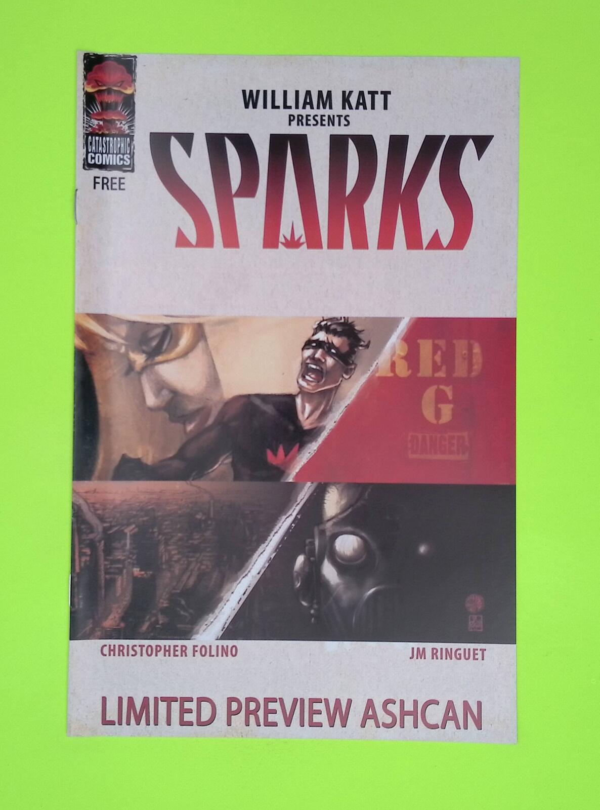 Sparks ashcan 2008 Catastrophic Comics 7.0 Comic Book K65-69
