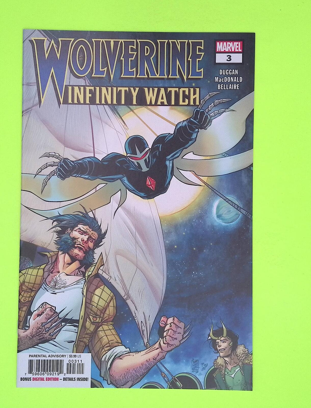 Wolverine Infinity Watch #3 2019 Marvel Comics High Grade Comic Book V96-161