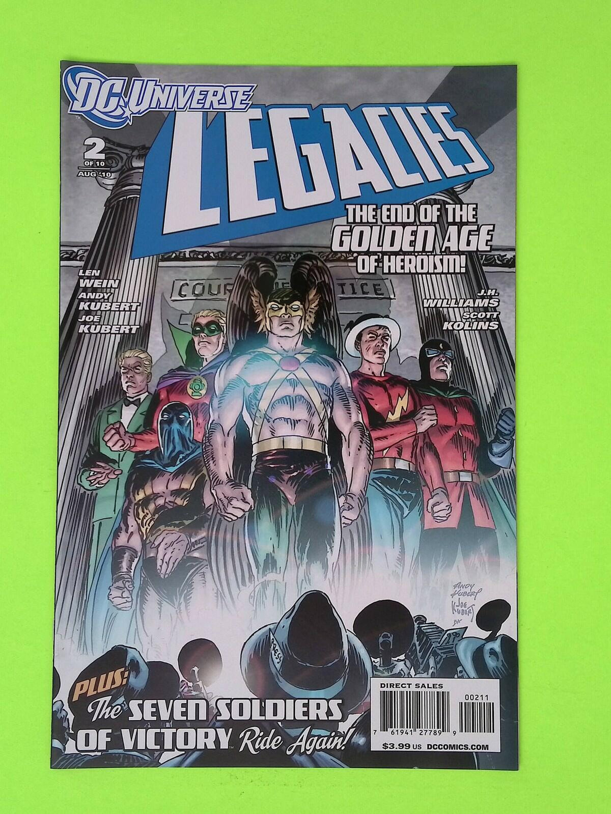 DCU Legacies #2 2010 DC Comics 8.0 Comic Book R31-260