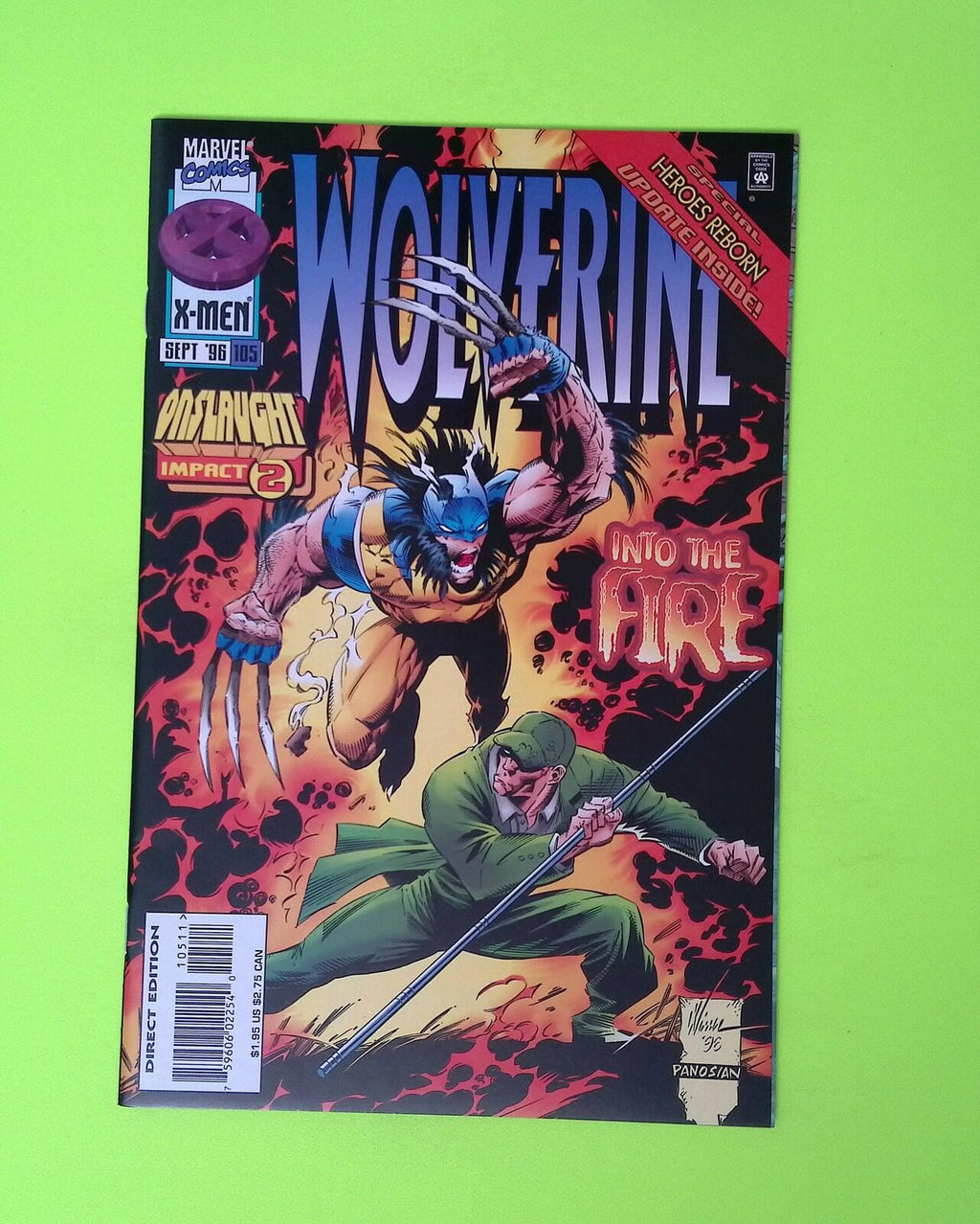 Wolverine #105 Vol. 2 1996 Marvel Comics High Grade Comic Book X235-88