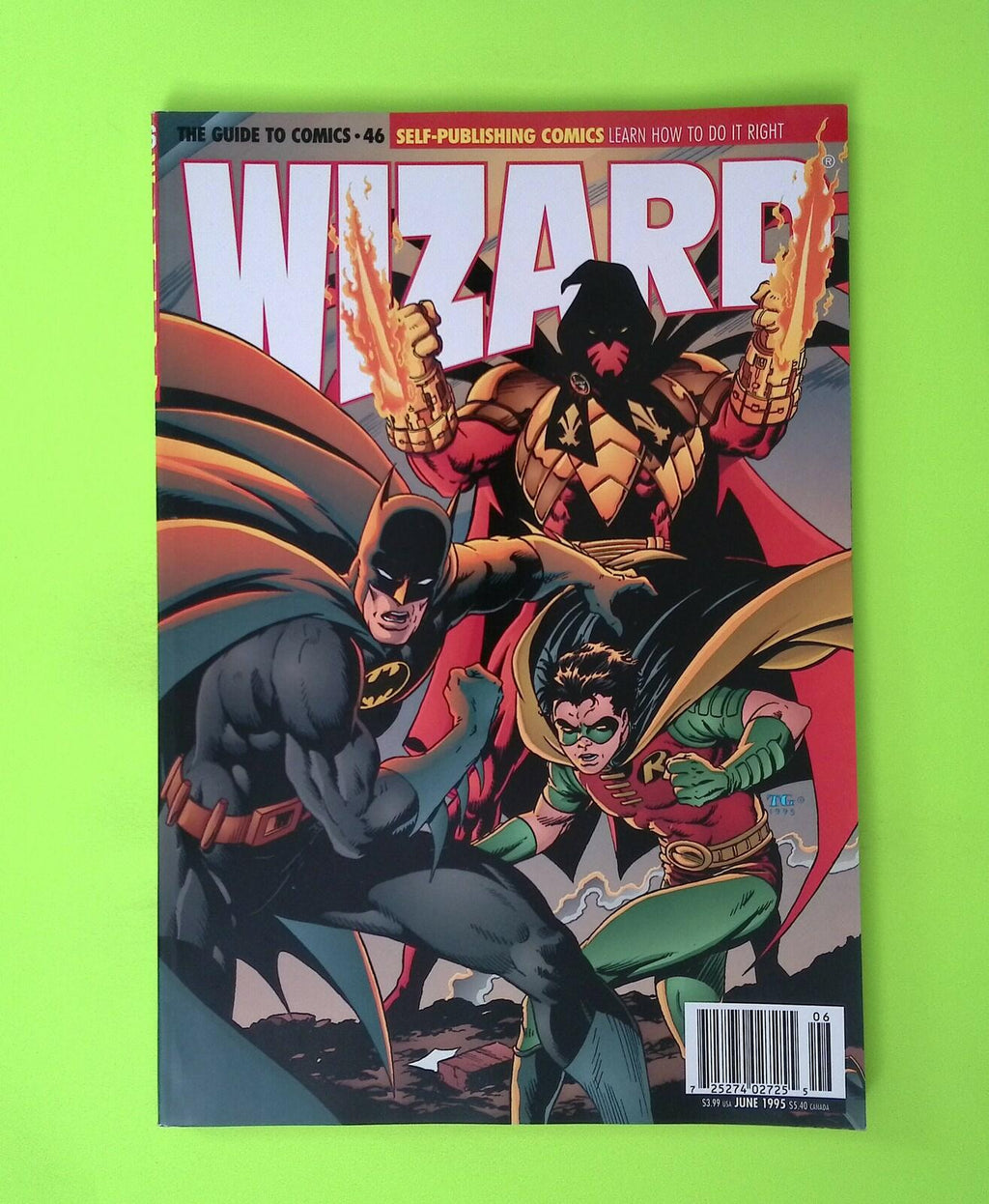 Wizard #46 1995 Wizard Press High Grade Comic Book Q32-19