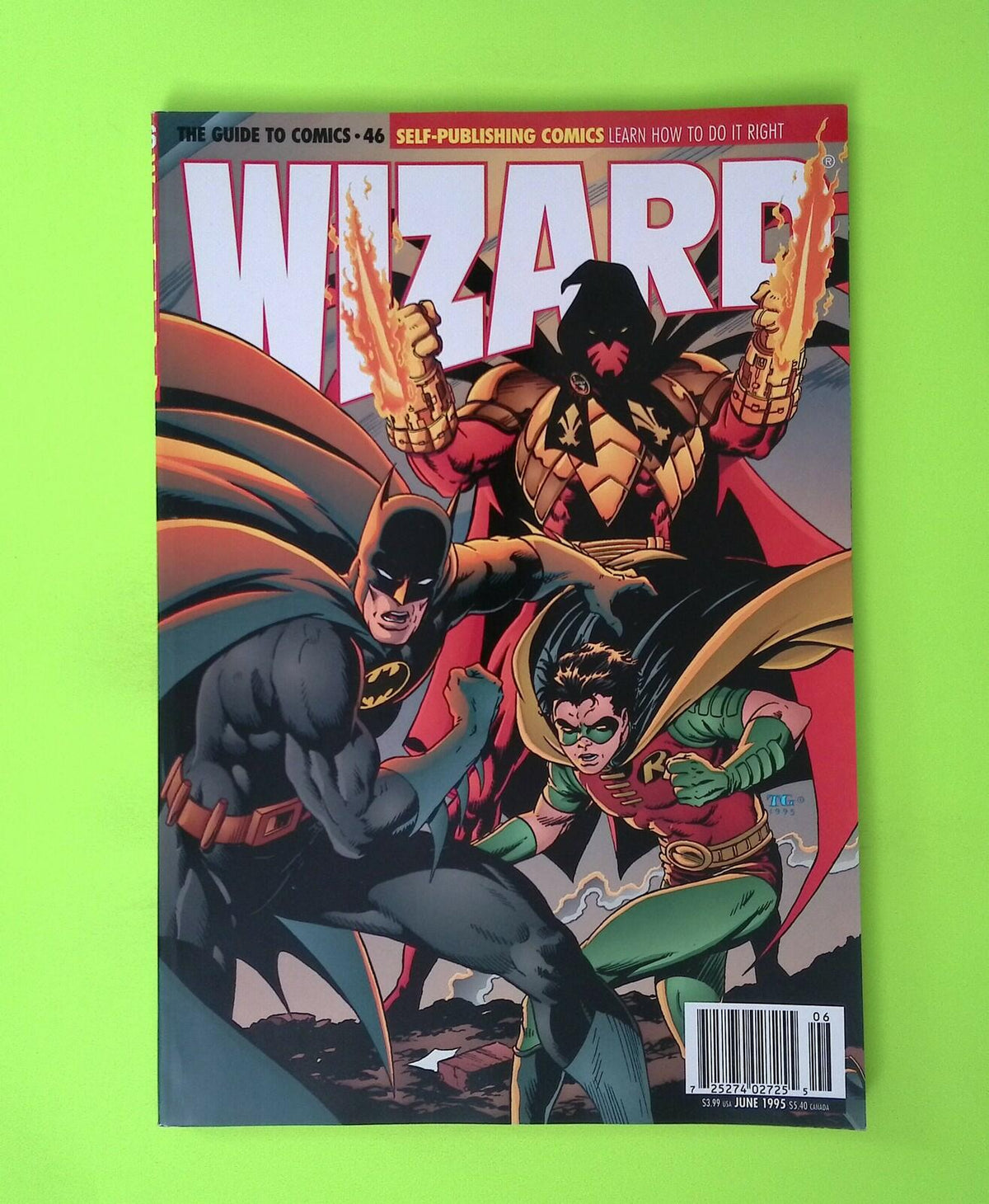 Wizard #46 1995 Wizard Press High Grade Comic Book Q32-19