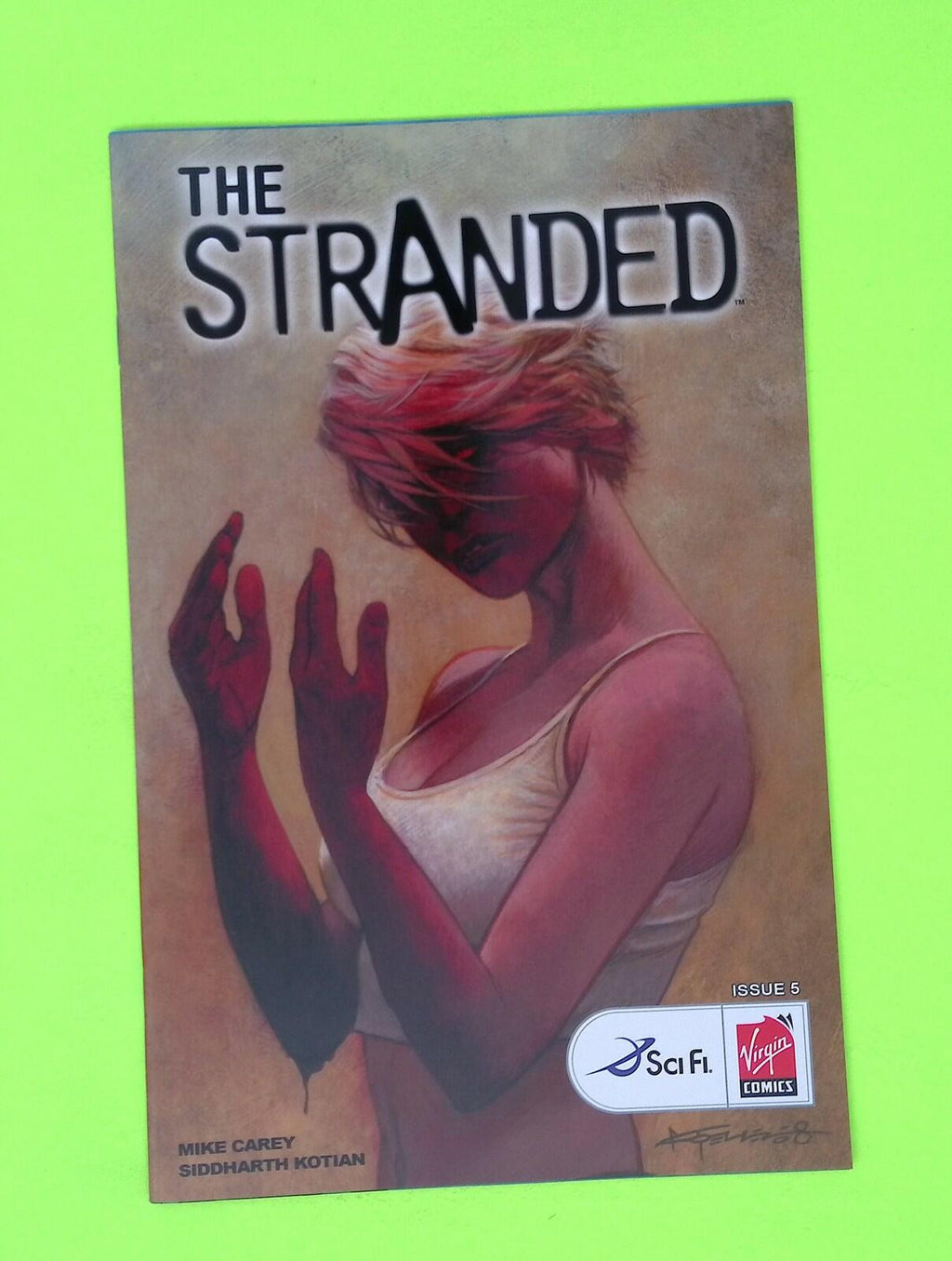 The Stranded #5 2008 Virgin Comics High Grade Comic Book R25-124