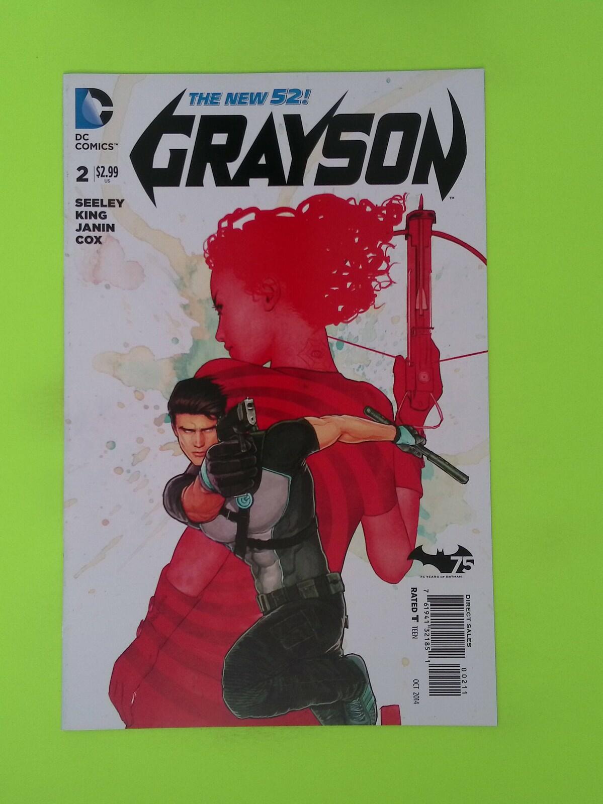 Grayson #2 2014 DC Comics High Grade Comic Book W92-173