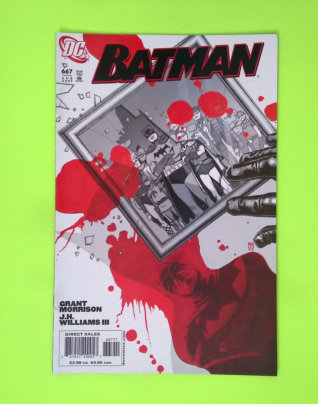 Batman #667 Vol. 1 2007 DC Comics High Grade Comic Book W260-2