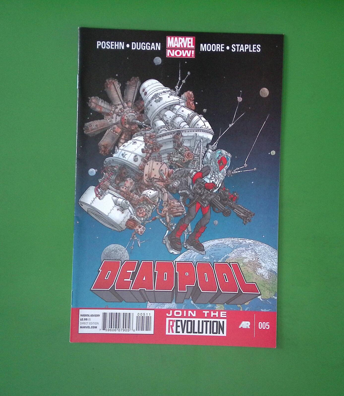 DEADPOOL #5 VOL. 5 HIGH GRADE MARVEL COMIC BOOK TS94-252