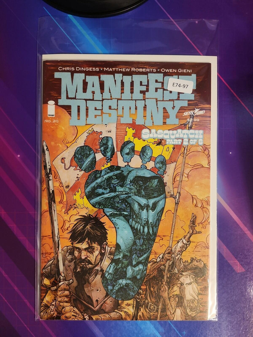 MANIFEST DESTINY #20 HIGHER GRADE IMAGE COMIC BOOK E74-97