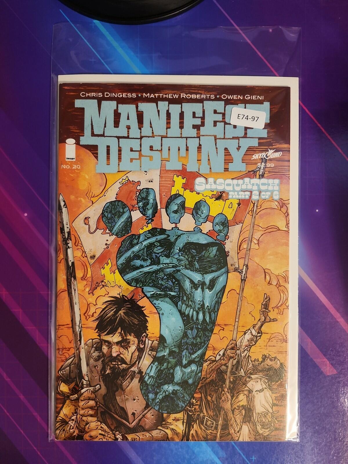 MANIFEST DESTINY #20 HIGHER GRADE IMAGE COMIC BOOK E74-97
