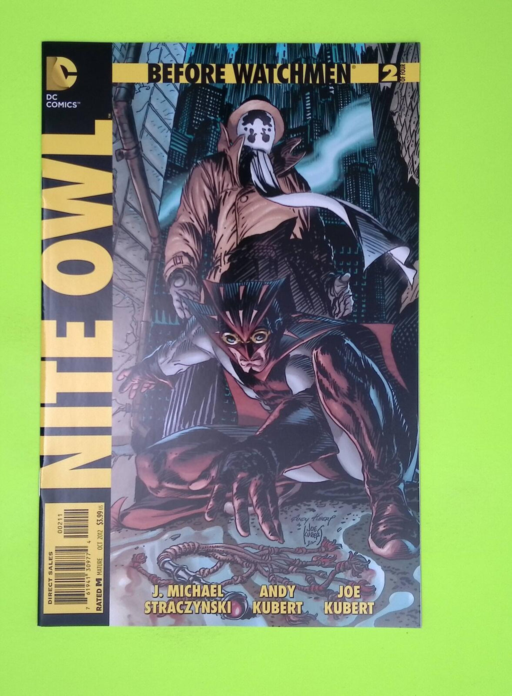 Before Watchmen Nite Owl #2 2012 DC Comics High Grade Comic Book K25-281