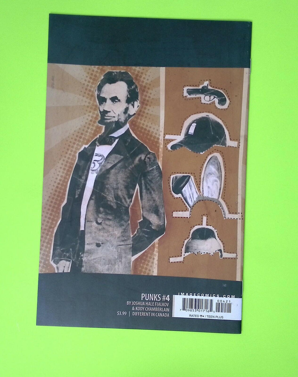 Punks The Comic #4b 2015 Image Comics Variant High Grade Comic Book X143-122