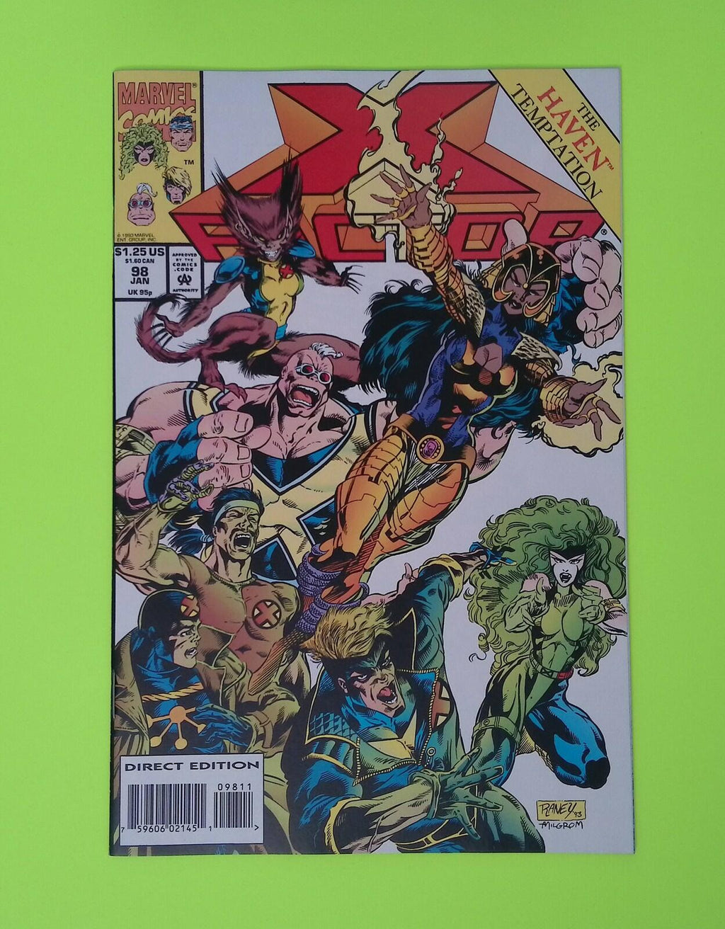 X-Factor #98 Vol. 1 1994 Marvel Comics High Grade Comic Book W74-79