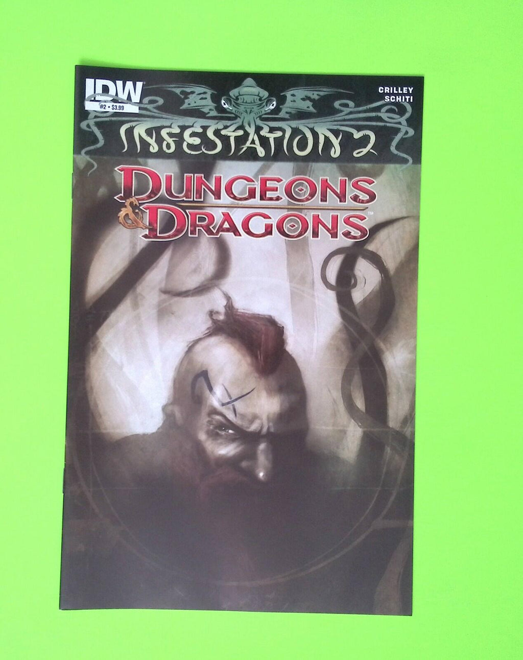 Infestation 2 Dungeons and Dragons #2 2012 IDW Publishing High Grade B83-240