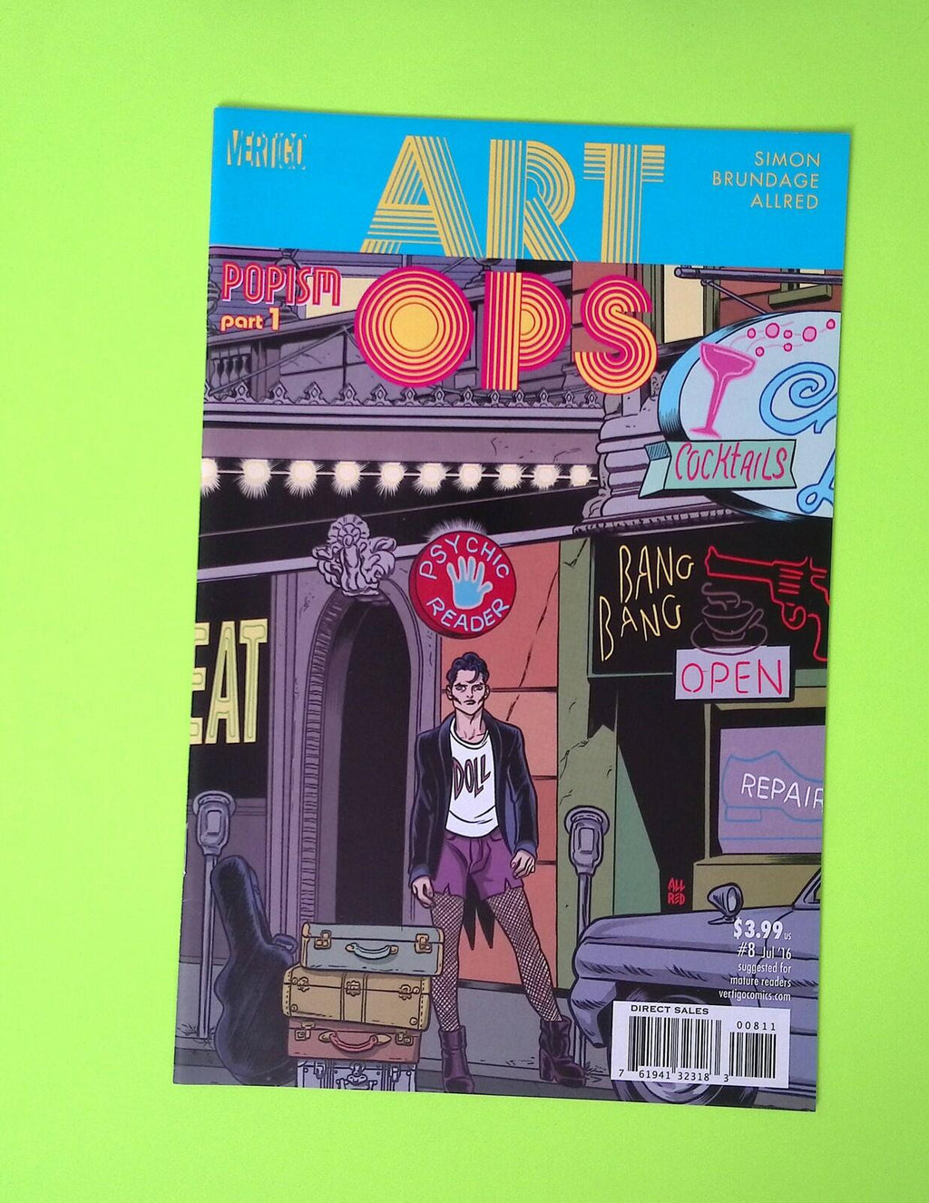 Art Ops #8 2016 Vertigo High Grade Comic Book Q92-132